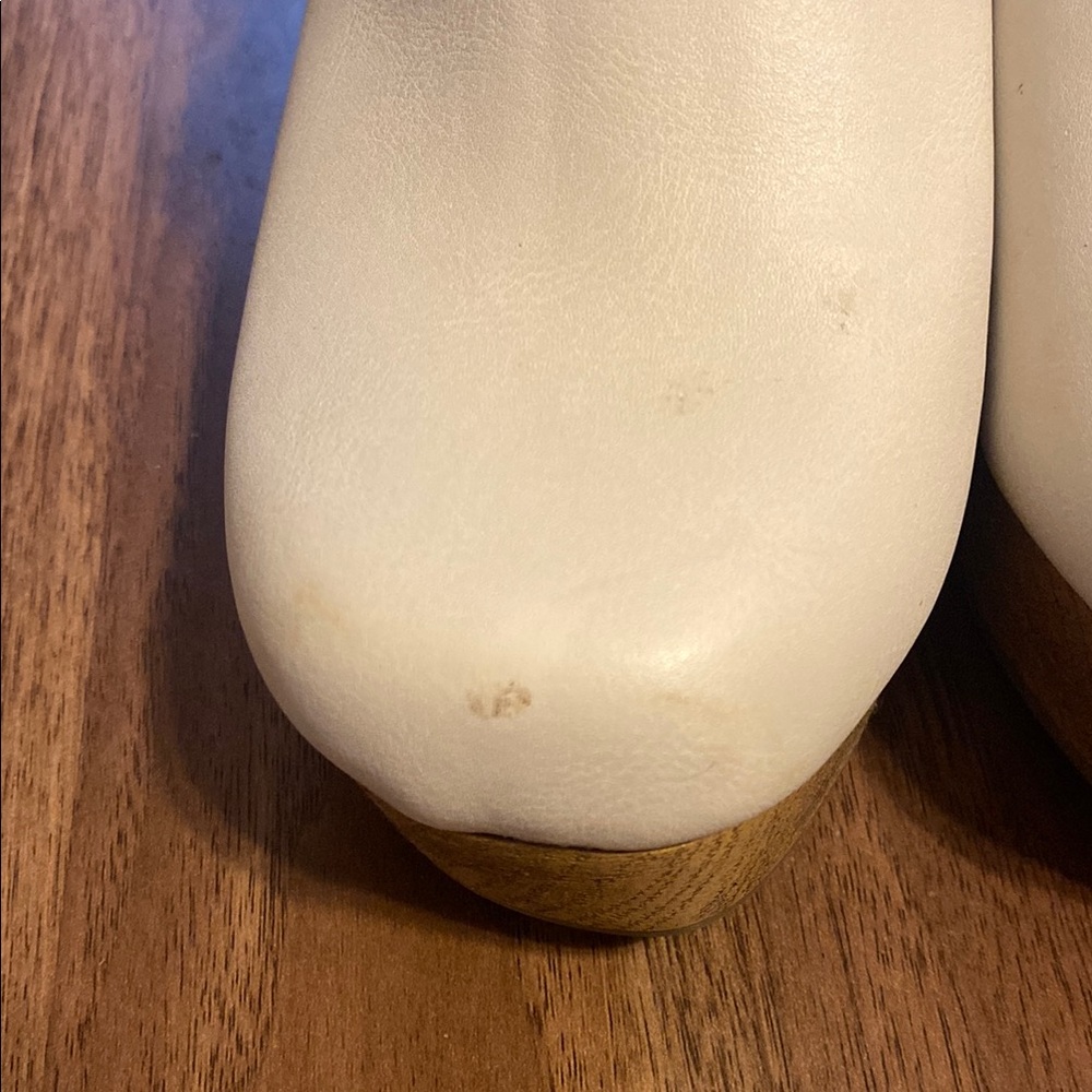 Universal Thread White Mules With Slingback Strap - image 8